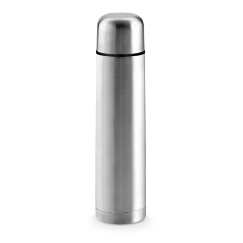 LITER. Rozsdamentes acél termoszos palack 1000 ml Ezüst 