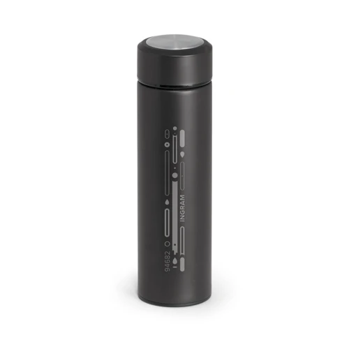 INGRAM. Rozsdamentes acél termosz 470 ml Fekete 