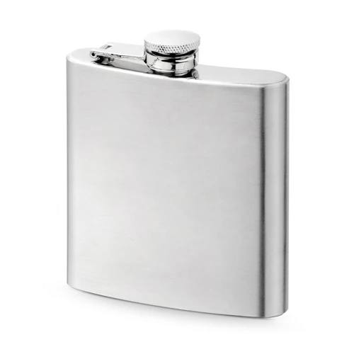 MUSE. Rozsdamentes acél zsebpalack 180 ml Ezüst 