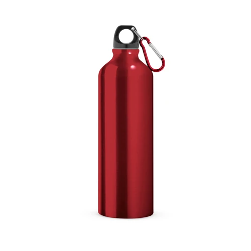 LANDSCAPE L. Alumínium sport palack karabinerrel 800 ml Piros 