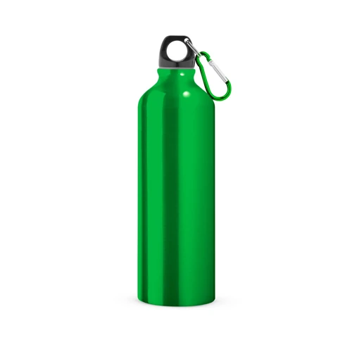 LANDSCAPE L. Alumínium sport palack karabinerrel 800 ml Világos zöld 