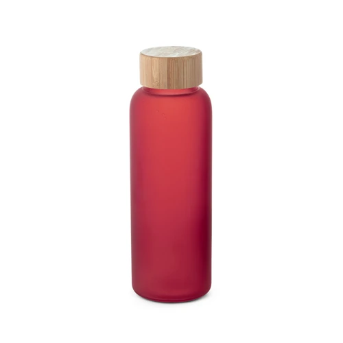 LILLARD. Boroszilikát üveg palack matt 500 ml Piros 