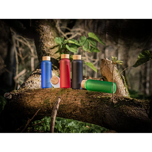 LILLARD. Boroszilikát üveg palack matt 500 ml Piros 