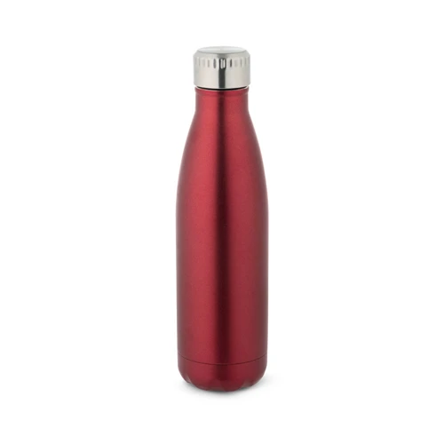 SHOW SATIN. Rozsdamentes acél palack 500ml Piros 