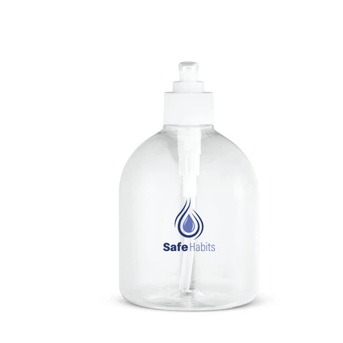 REFLASK 500. Flakon adagolós kupakkal PE-ből és PP-ből 500 mL Fehér 
