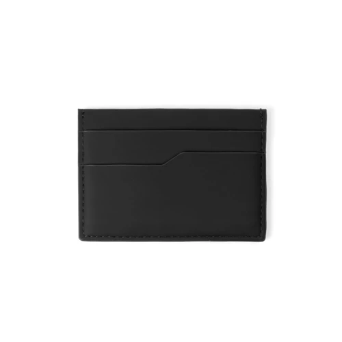 VENTURE WALLET. PU kártyatartó 5 kártyához RFID-blokkolással Fekete 