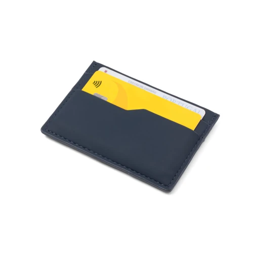 VENTURE WALLET. PU kártyatartó 5 kártyához RFID-blokkolással Kék 