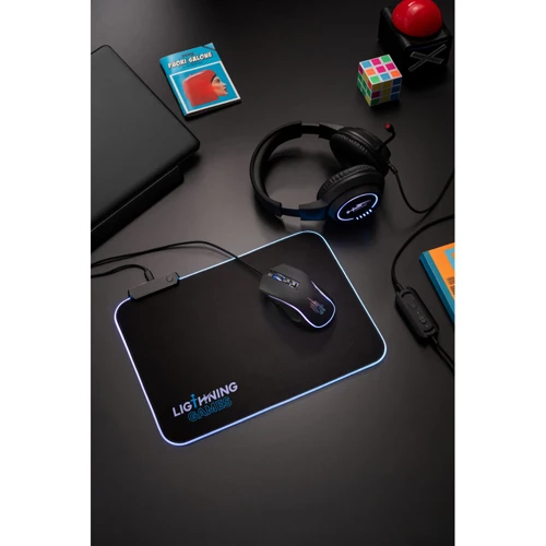 THORNE MOUSE RGB. Gamer egér 1.5 méteres kábellel és ABS RGB LED világítással Fekete 