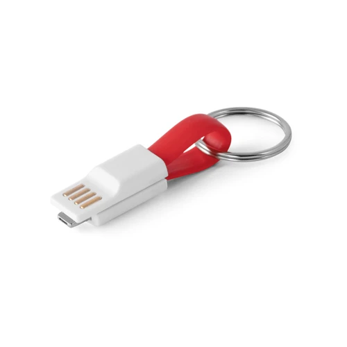RIEMANN. USB-kábel 2 az 1-ben csatlakozóval ABS-ből és PVC-ből Fekete 