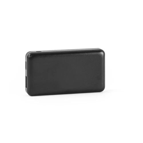 SHERYL. Power bank 4.000 mAh újrahasznosított ABS-ből (100% rABS) Fekete 