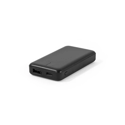 SHERYL. Power bank 4.000 mAh újrahasznosított ABS-ből (100% rABS) Fekete 