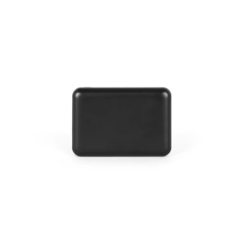 LEAKEY 5. Power bank 5.000 mAh újrahasznosított ABS-ből (100% rABS) Fekete 