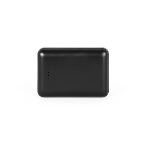 LEAKEY 10. Power bank 10'000 mAh íjrahasznosított ABS-ből (100% rABS) Fekete 