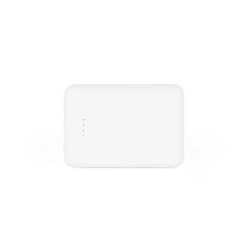 LEAKEY 10. Power bank 10'000 mAh íjrahasznosított ABS-ből (100% rABS) Fehér 