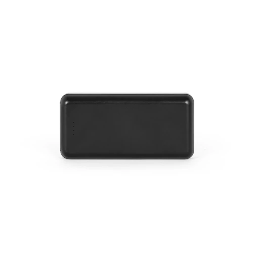 LEAKEY 20. Power bank 20'000 mAh újrahasznosított ABS-ből (100% rABS) Fekete 