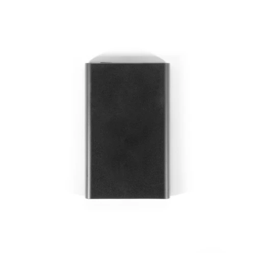 WRIGHT 10. Mágneses power bank szupergyors töltéssel, újrahasznosított alumíniumból és újrahasznosított ABS-ből, 10 000 mAh Fekete 