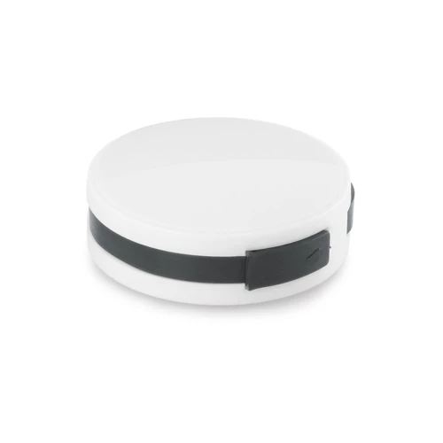GARDNER. HUB kábellel és 4 USB-A porttal ABS-ből Fekete 
