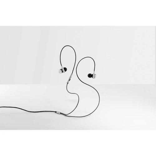 VIBRATION. Fém és ABS fülhallgató mikrofonnal Ezüst 