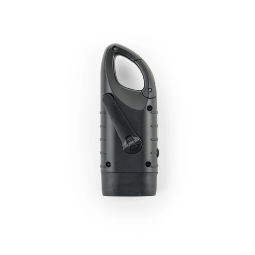 SOLARKY. Kompakt 0'5 W ABS zseblámpa 3 fehér LED-del, 90 lumen fényerővel Fekete 
