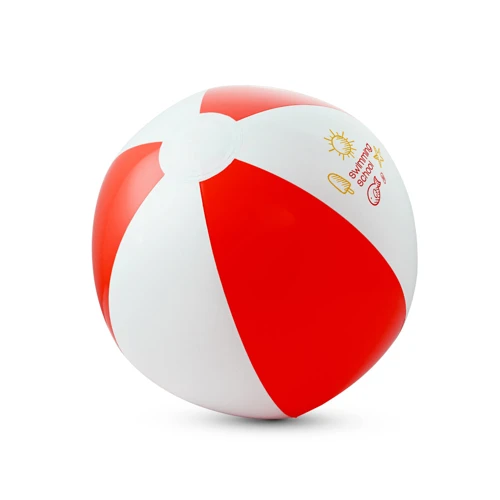 CRUISE. Felfújható PVC labda színes csíkokkal
