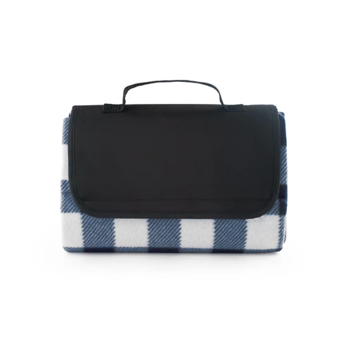 RILEY II. EPE bélésű piknik takaró (180 g/m²) mintával Kék 