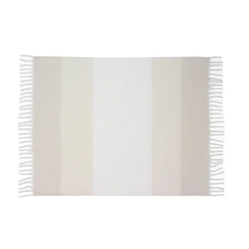 COMFY. Takaró újrahasznosított poliészterből (100% rPET) (300 g/m²), mohair érzettel Bézs 