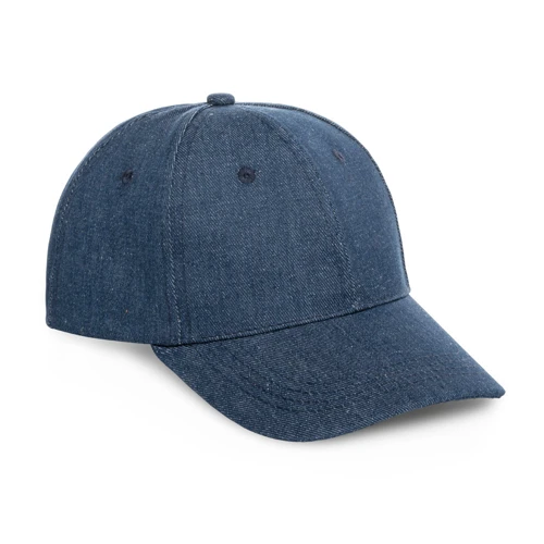 PHOEBE. Denim, pamut és poliészter sapka (300 g/m²) Kék 