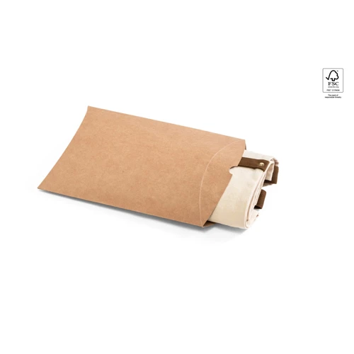 HOLM. 100% pamut vászon kötény (320 g/m²) fém részletekkel