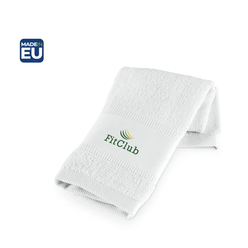 CANCHA. Pamut sporttörülköző (380 g/m²) Fehér 