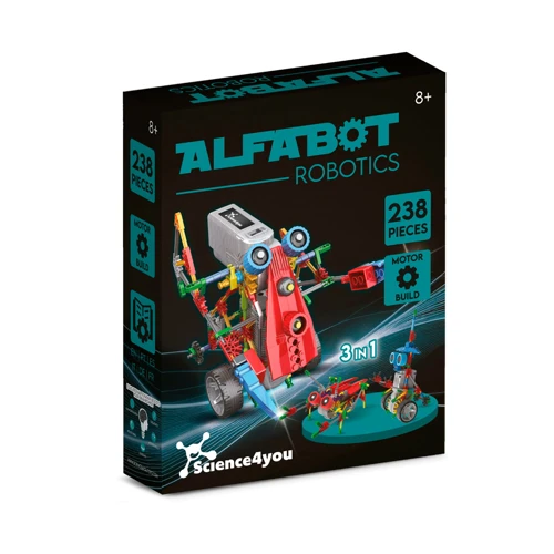ALFABOT. Oktatási játék gyerekekne Vegyes színek 