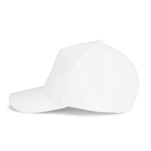 ASHTON. 100% pamut sapka (260 g/m²) 5 panellel Fehér 