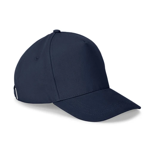 ASHTON. 100% pamut sapka (260 g/m²) 5 panellel Sötétkék 