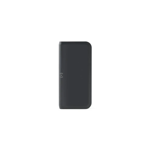 BECKER 10. 10.000 mAh-s power bank újrahasznosított ABS-ből (100% rABS) 15W szupergyors vezeték nélküli töltővel Fekete 