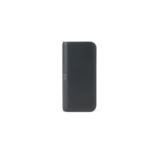 BECKER 20. 20.000 mAh-s power bank újrahasznosított ABS-ből (100% rABS) 15W szupergyors vezeték nélküli töltővel Fekete 