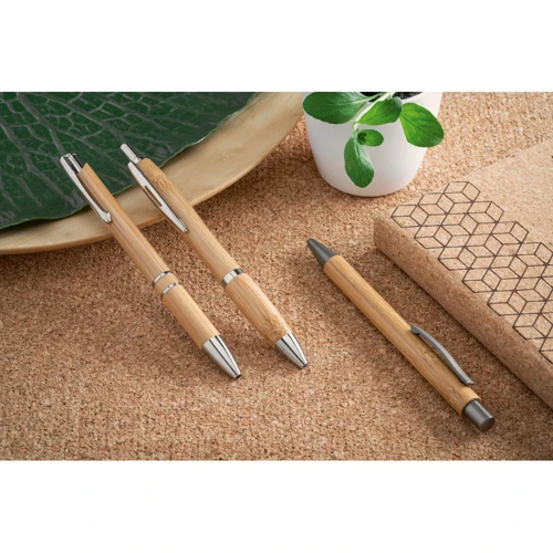 BETA BAMBOO. Bambusz golyóstoll klippel Natúr 