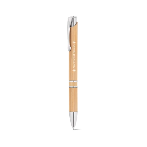 BETA BAMBOO. Bambusz golyóstoll klippel Natúr 