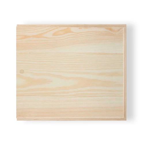 BOXIE WOOD L. Fa doboz Sötét natúr 