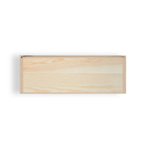 BOXIE WOOD L. Fa doboz Sötét natúr 