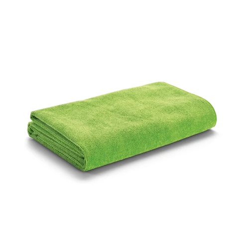 CALIFORNIA. Mikroszálas strandtörülköző (250 g/m²) Világos zöld 