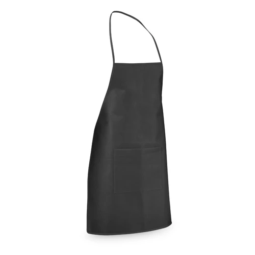 CELERY. Nemszőtt kötény (80 g/m²) Fekete 