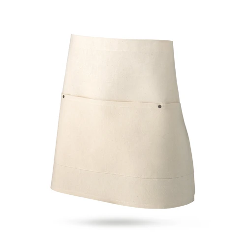 CHICORY. Többcélú kötény pamutvászonból (260 g/m²) Natúr 