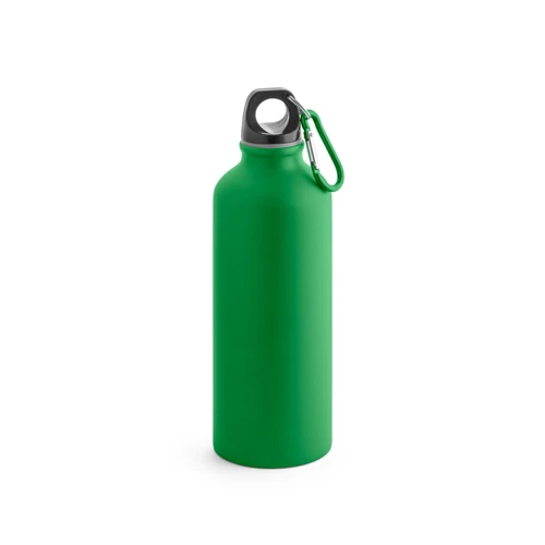 COLLINA. Alumínium palack karabinerrel 540 ml Zöld 