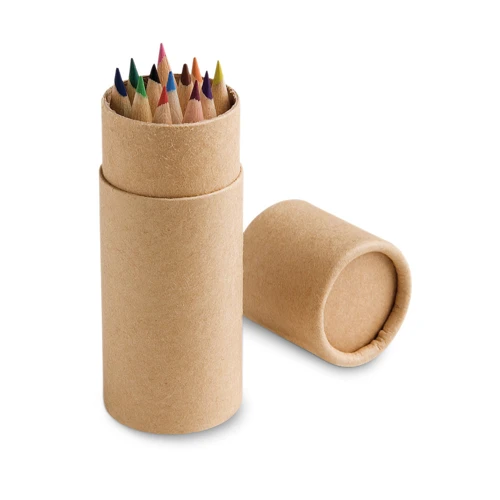 CYLINDER. 12 színesceruza dobozban Natúr 