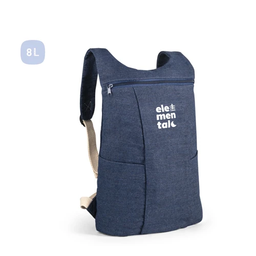 DENIM BPACK. Farmer hátizsák (300 g/m²) Kék 