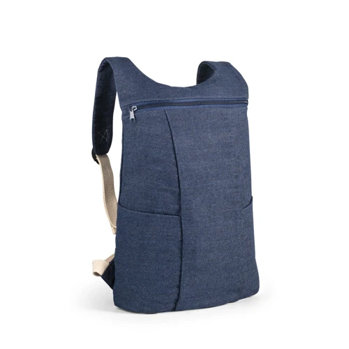 DENIM BPACK. Farmer hátizsák (300 g/m²) Kék 