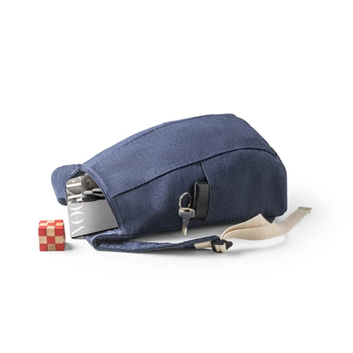 DENIM BPACK. Farmer hátizsák (300 g/m²) Kék 