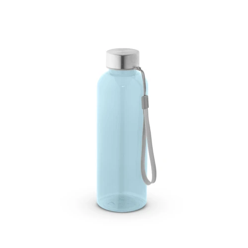 ENDERS M. Újrahasznosított PET (100% rPET) palack fényes, áttetsző kivitelben 600 ml Türkiz kék 
