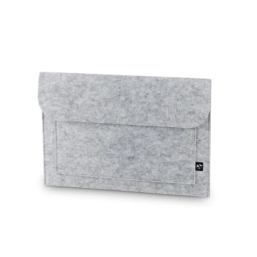 FELPY SLEEVE. Újrahasznosított filc laptop táska (100% rPET) Világos szürke 