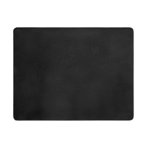 GALLIOT. Polar takaró (180 g/m²) újrahasznosított poliészterből (100% rPET) Fekete 