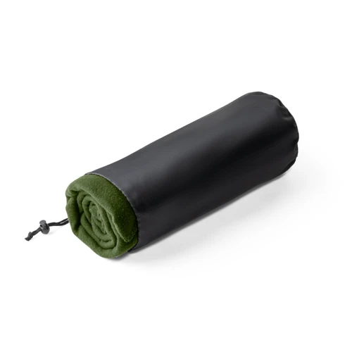 GALLIOT. Polar takaró (180 g/m²) újrahasznosított poliészterből (100% rPET) Sötétzöld 
